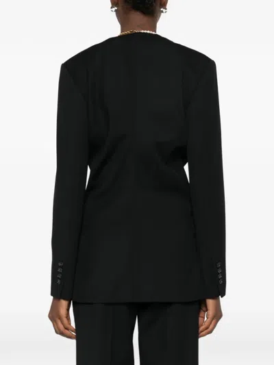Totême Slouch Single-button Blazer In Black