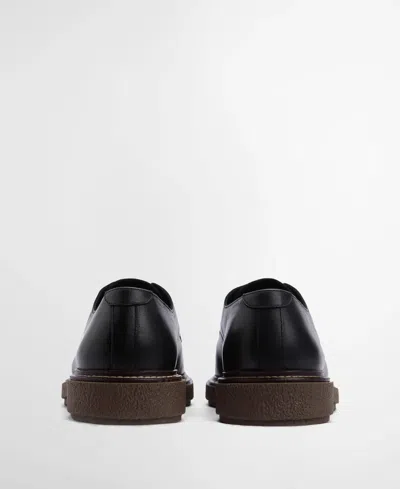 Barbour Lace-up Derby Shoes In Black