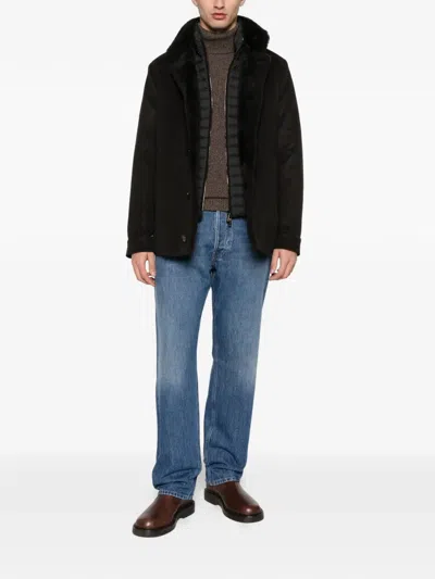Moorer Layered Jacket In Multi