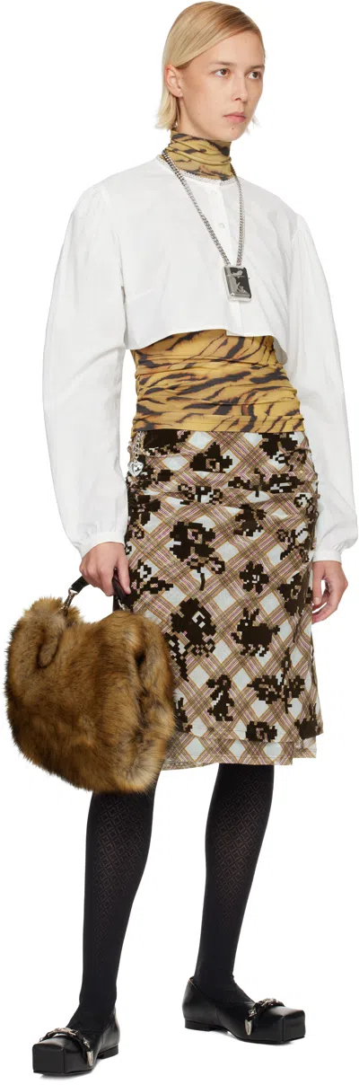 Toga Case Necklace In Silver