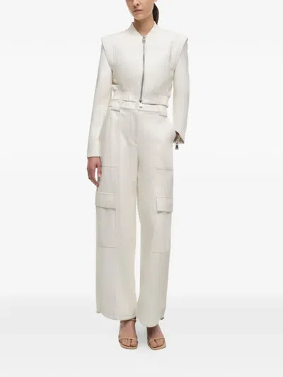 Simkhai Doreen Long-sleeve Jacket In Blue