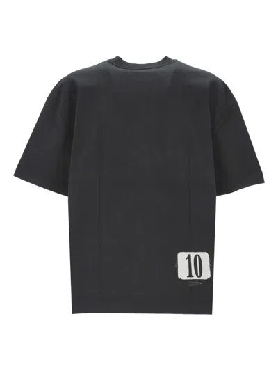 Applied Art Forms Graphic T-shirt In Gray