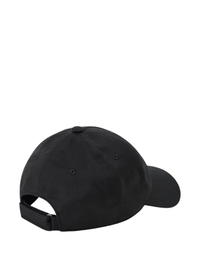 Iceberg Logo Cap Featuring Curved Brim And Eyelet Vents In Black