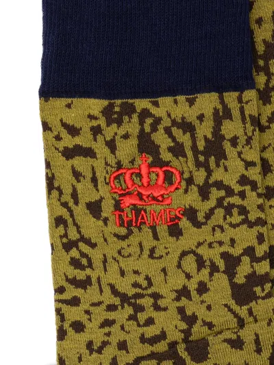 Thames Mmxx Carnivore Crown Socks In Brown