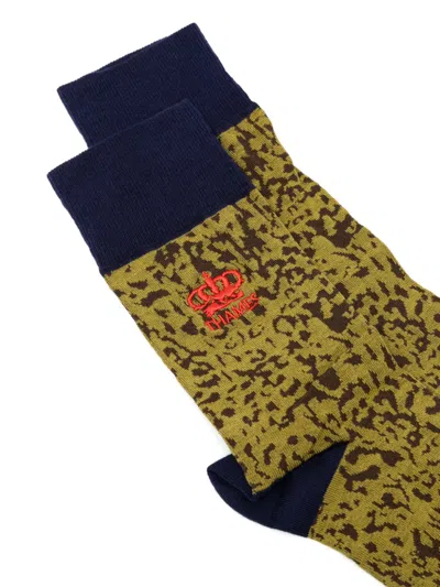 Thames Mmxx Carnivore Crown Socks In Brown