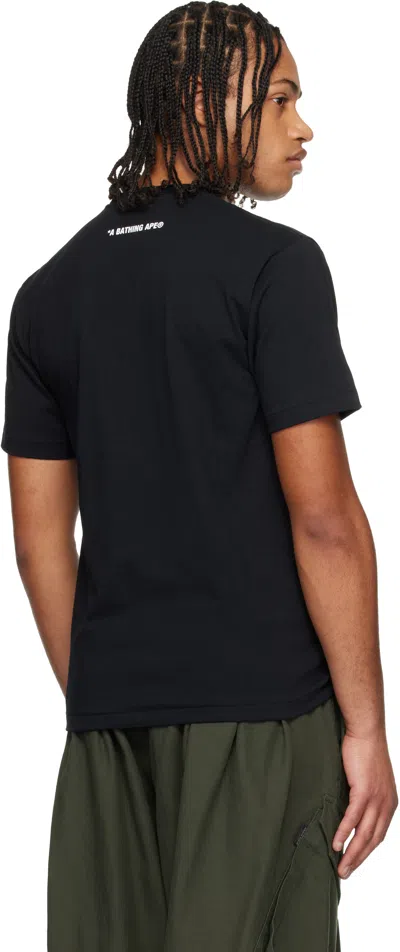 Bape Black 32nd Anniversary 1st Camo Big Ape Head T-shirt In Black