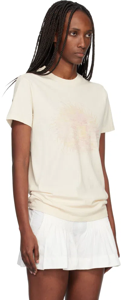 Isabel Marant Étoile Womens Isabel Marant Etoile Zoeline Graphic-print Cotton T-shirt In Multi