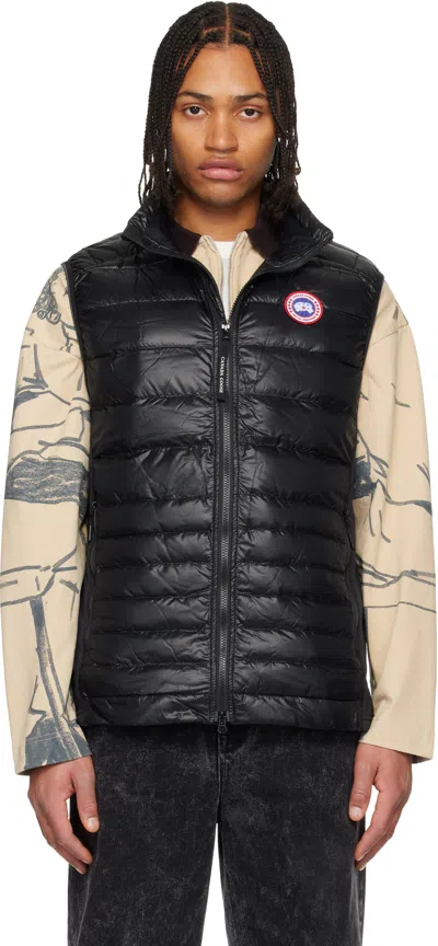 Canada Goose Hybridge Lite Tech Down Vest In Black