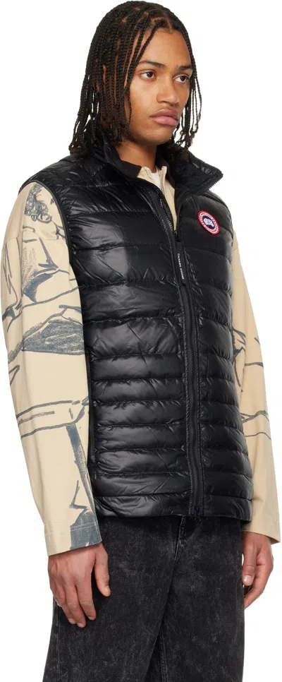 Canada Goose Hybridge Lite Tech Down Vest In Black