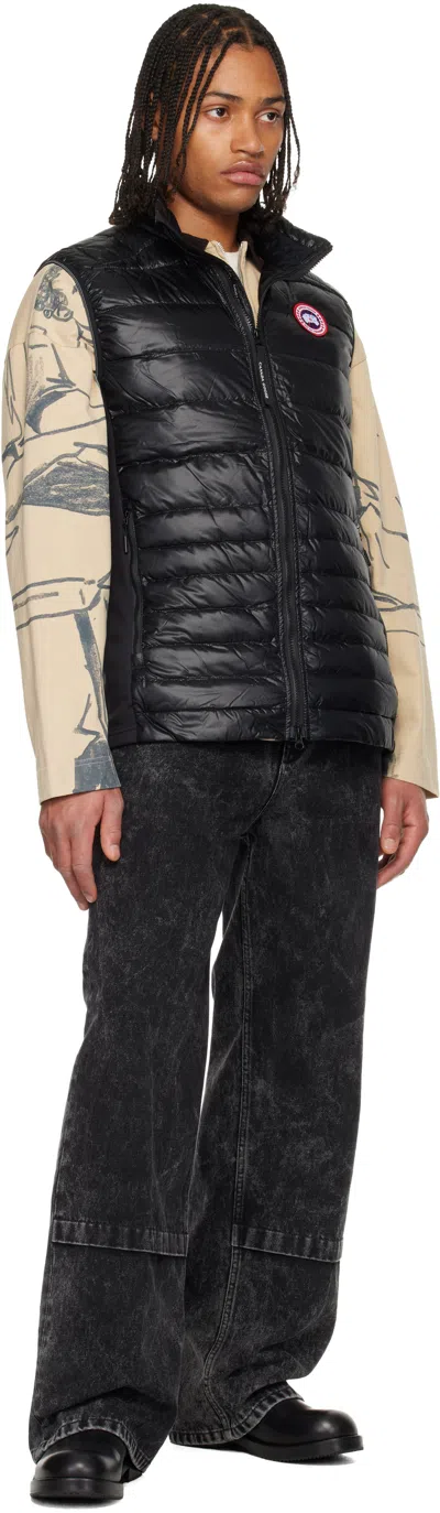 Canada Goose Hybridge Lite Tech Down Vest In Black