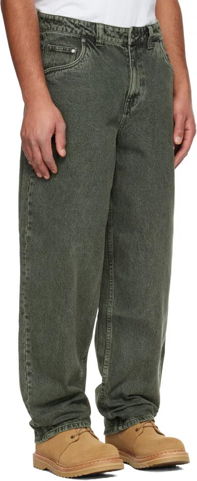 Dime Green Baggy Jeans