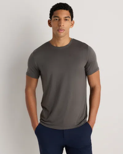 Quince Men's 100% Merino Wool All-season Short Sleeve Base Layer T-shirt In Gray