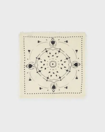 Cloeys Scarf Bandana In White