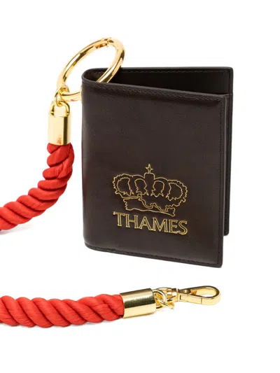 Thames Mmxx Stanchion Wallet In Brown