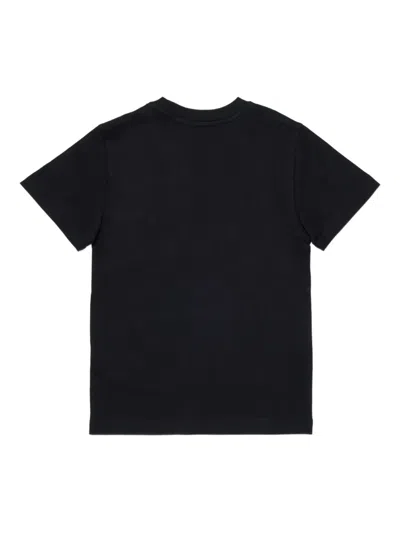 Diesel Logo-detail Cotton T-shirt In Black
