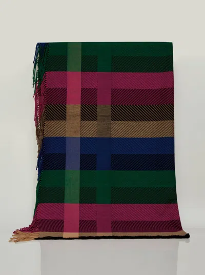 Gabriela Hearst Halo Plaid Scarf In Multi Cashmere (copy) In Multi