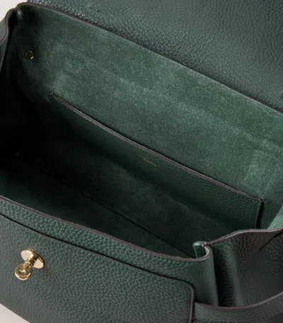 Mulberry Mini Alexa Braided-handle Satchel Bag In Green