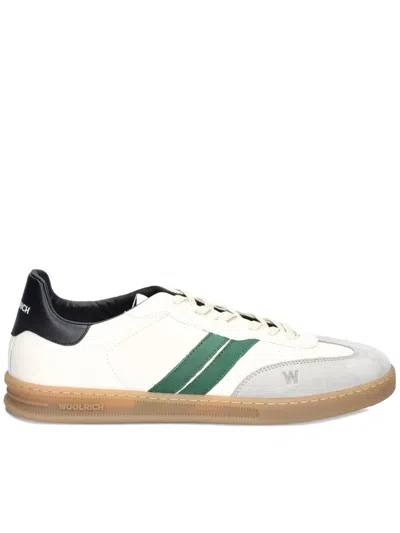 Woolrich Low-top Sneakers Featuring Contrasting Sole In Multi