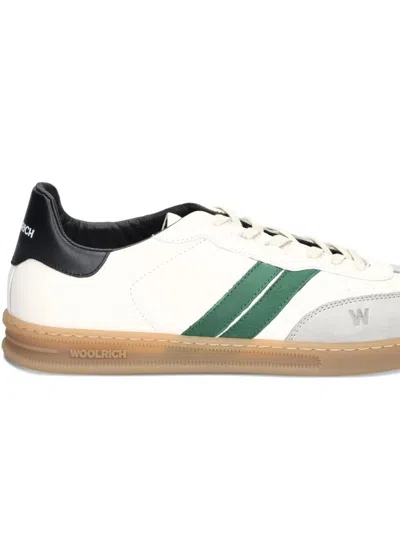 Woolrich Low-top Sneakers Featuring Contrasting Sole In Multi