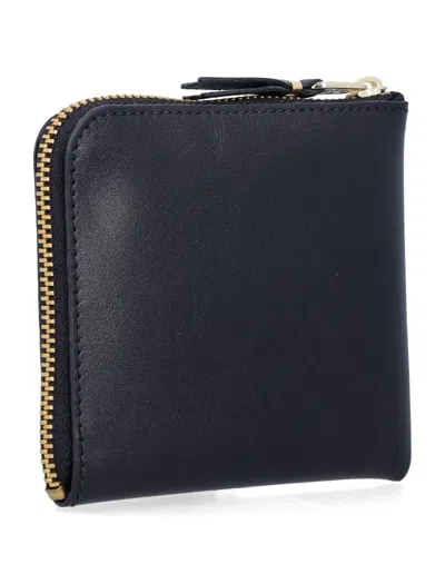 Comme Des Garçons Small Zip Wallet In Black