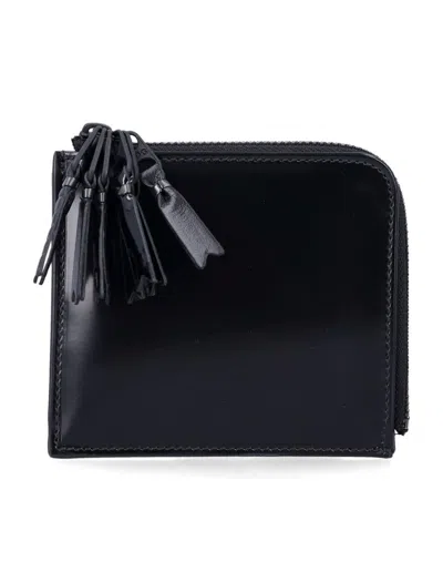Comme Des Garçons Small Zip Wallet In Black