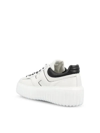 Hogan H-stripe Low-top Sneakers In Multi
