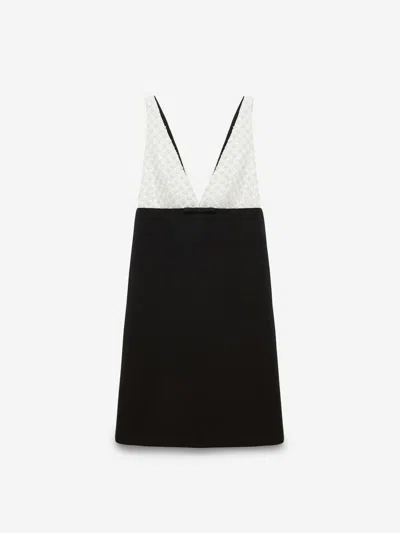 Dorothee Schumacher Emotional Essence Bow-detail Sequined Minidress In Black