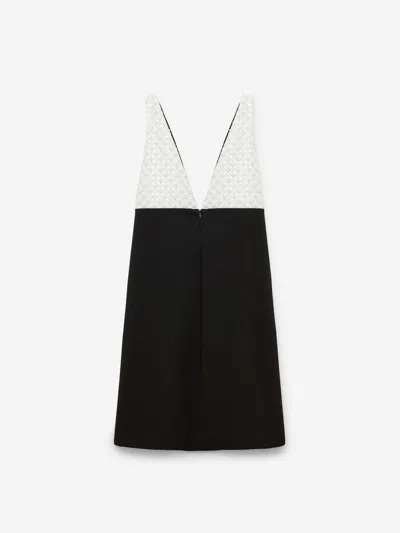Dorothee Schumacher Emotional Essence Bow-detail Sequined Minidress In Black