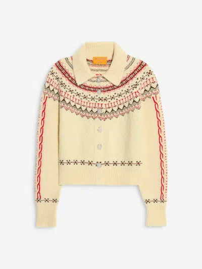 Guest In Residence Cloud Chalet Cardigan In Brown