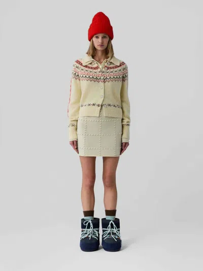 Guest In Residence Cloud Chalet Cardigan In Brown