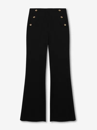 Simkhai Robin Button-embellishment Trousers In Black