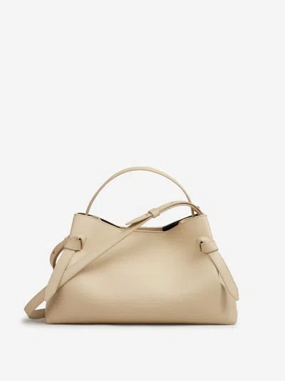 Yuzefi Tote Bag Gyoza Mini Pebble Gr In Nude