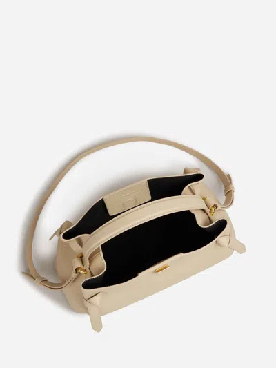 Yuzefi Tote Bag Gyoza Mini Pebble Gr In Nude