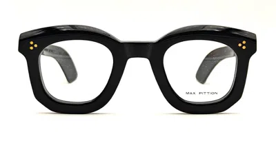 Max Pittion Max Pittion Eyeglasses In Black