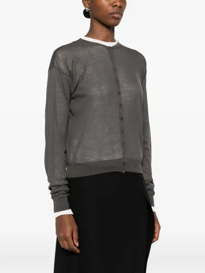 Paloma Wool Long-sleeves Cardigan In Gray