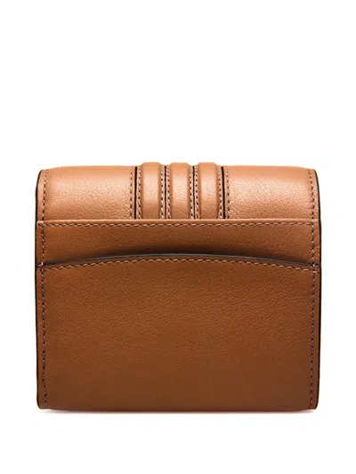 Bally Logo-detail Leather Wallet In Brown
