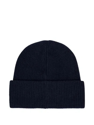 Iceberg Corn-stitch Beanie Hat In Blue