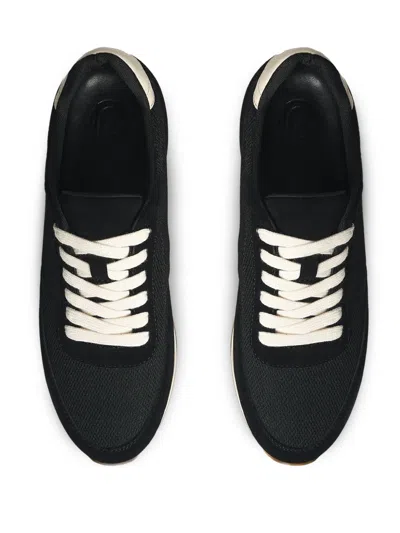 12 Storeez Lace-up Sneakers In Black