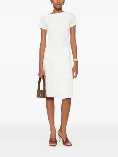 Sir Blanca Wrap Midi Skirt In Multi