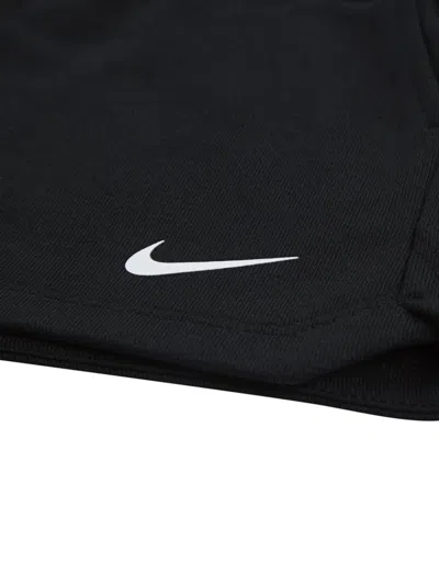 Nike Logo-waistband Shorts In Black