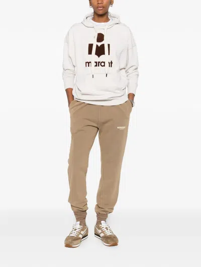 Isabel Marant Étoile Logo-detail Hoodie In White