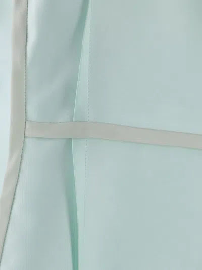 Jil Sander Short-sleeve Maxi Dress In Green