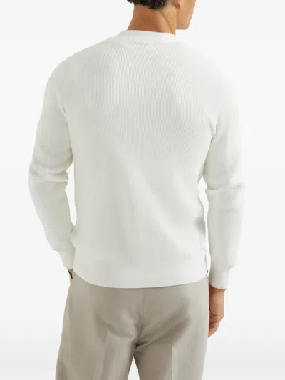 英式罗纹插肩式衣袖开衫