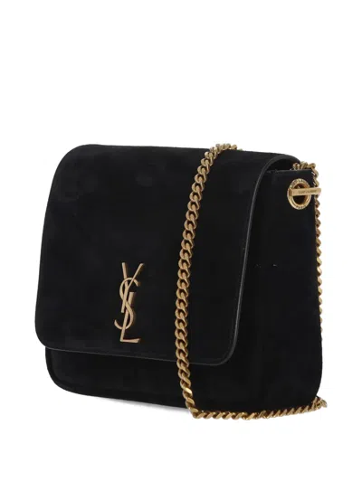 Saint Laurent Medium Kate Shoulder Bag In Black