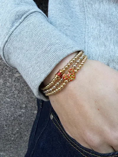 Baublebar Disney Character Bite Pisa Bracelet In Gold