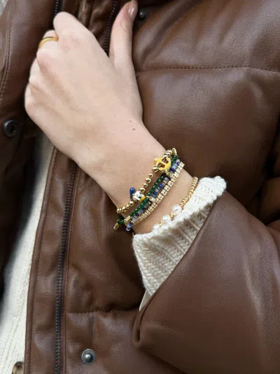 Baublebar Disney Donald Duck Pisa Charm Bracelet In Gold