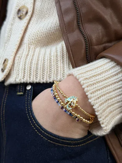 Baublebar Disney Flounder Pisa Bracelet In Gold