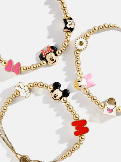Baublebar Disney Mickey Mouse Pisa Charm Bracelet In Gold