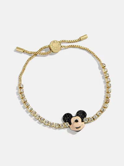 Baublebar Disney Mickey Mouse Tennis Bracelet In Gold