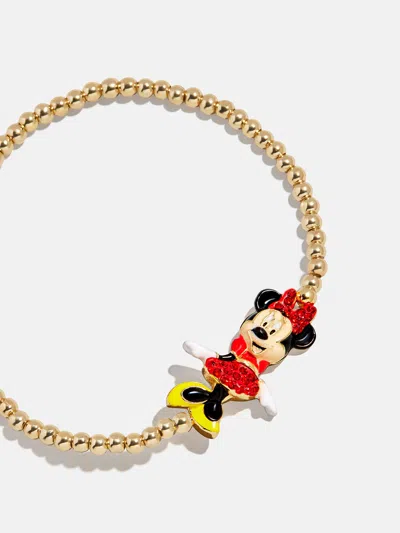 Baublebar Disney Minnie Mouse Pisa Bracelet In Gold